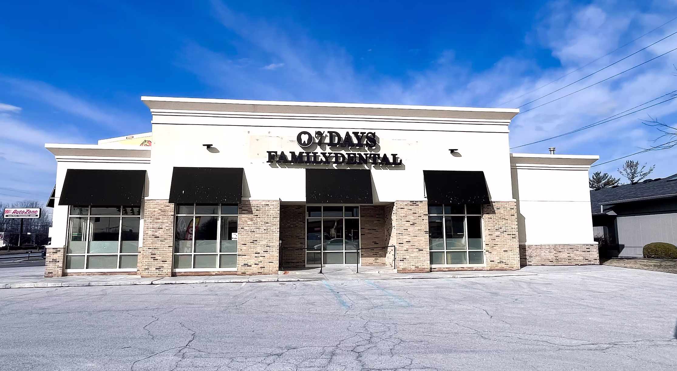 Exterior of 7 Days Family Dental of Beech Grove